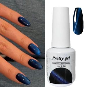 Гел лак Pretty 7003 Котешко око UV/LED 15 мл – магнитен гел лак