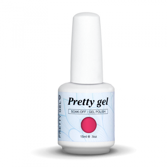 gel-lak-pretty-gel-113-raspberry-nail