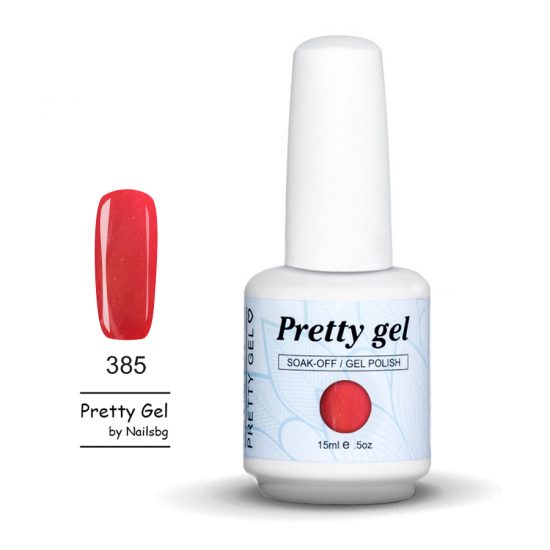 gel-lak-pretty-gel-385-glitter-pink-pearl-nail