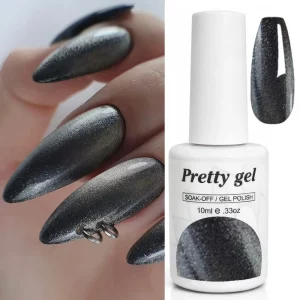 Гел Лак Pretty 7013 Котешко око 15мл.