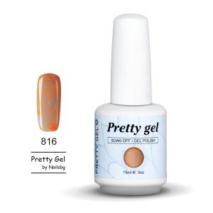 gel-lak-pretty-gel-816-oranzhevi-konfeti-nail