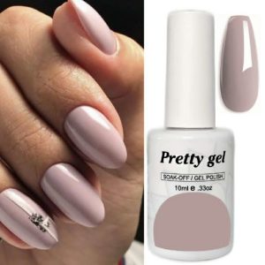 Гел Лак Pretty 624 пепеляво бежово 15 мл нюд цвят