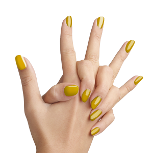 gel-lak-pretty-gel-610-mustard-nail