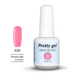 gel-lak-pretty-gel-628-antichno-rozovo-nail