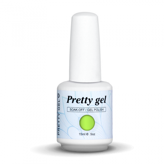 gel-lak-pretty-gel-632-neon-green-nail