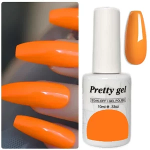гел лак Pretty 181 мандаринов оранж гел лак 15 мл