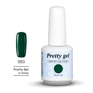 Pretty Gel 053 -"Apple Green" 15 мл.