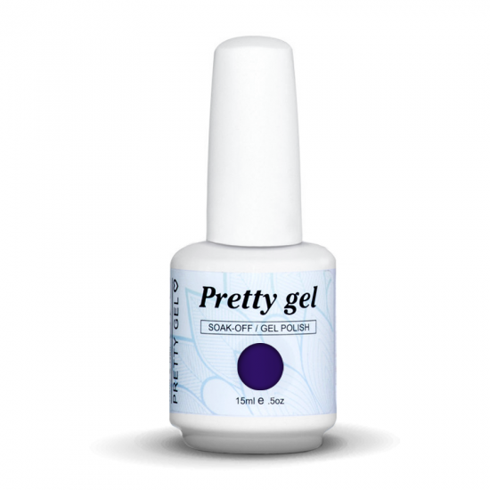 gel-lak-pretty-gel-151-dark-purple-nail