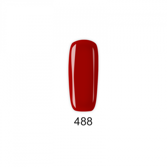 Pretty Gel 488 – Брокатена Червена Мечта