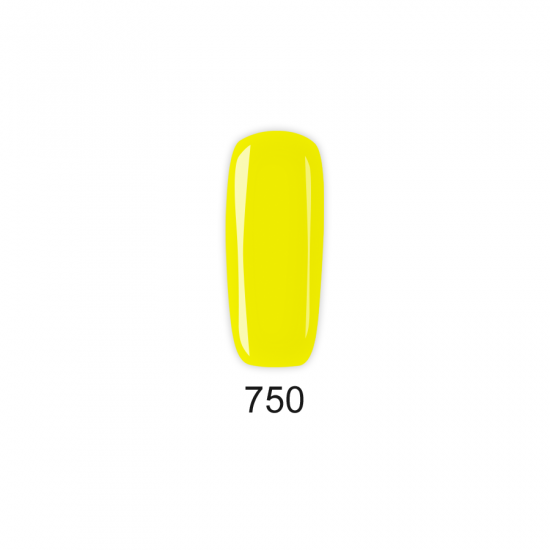 Pretty Gel 750 - Лятно жълто 15 мл.