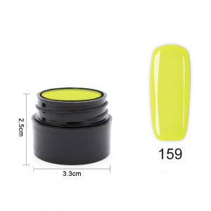 Цветен UV/LED гел Pretty 5 гр. – 159 Млечно жълто