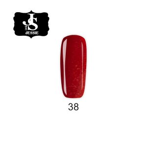 Jessie гел лак 038 - Тъмно червена перла 8 мл.