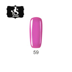 Jessie гел лак 059 - Тъмно розов 8 мл.