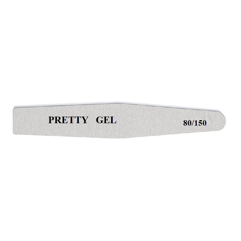 pila-trapets-pretty-80-150 Пила трапец Pretty 80/150 за гел и акрил