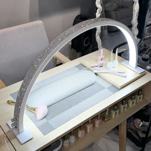 Настолна LED лампа Дъга Диамант 40W за маникюр, козметика и работа с детайли