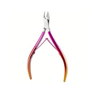 Професионални клещи за маникюр – розов хамелеон от неръждаема стомана