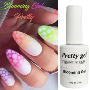Blooming Gel Pretty – гел за маникюр с ефект „Разцъфване“ (Blooming Effect), 10 мл
