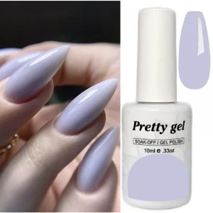 Гел лак Pretty A33 Млечен Люляков Нюанс 10мл.