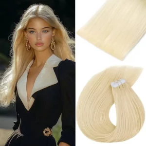 Невидими стикери-Invisible Hair Stickers от естествена коса № 613 - 100 гр.