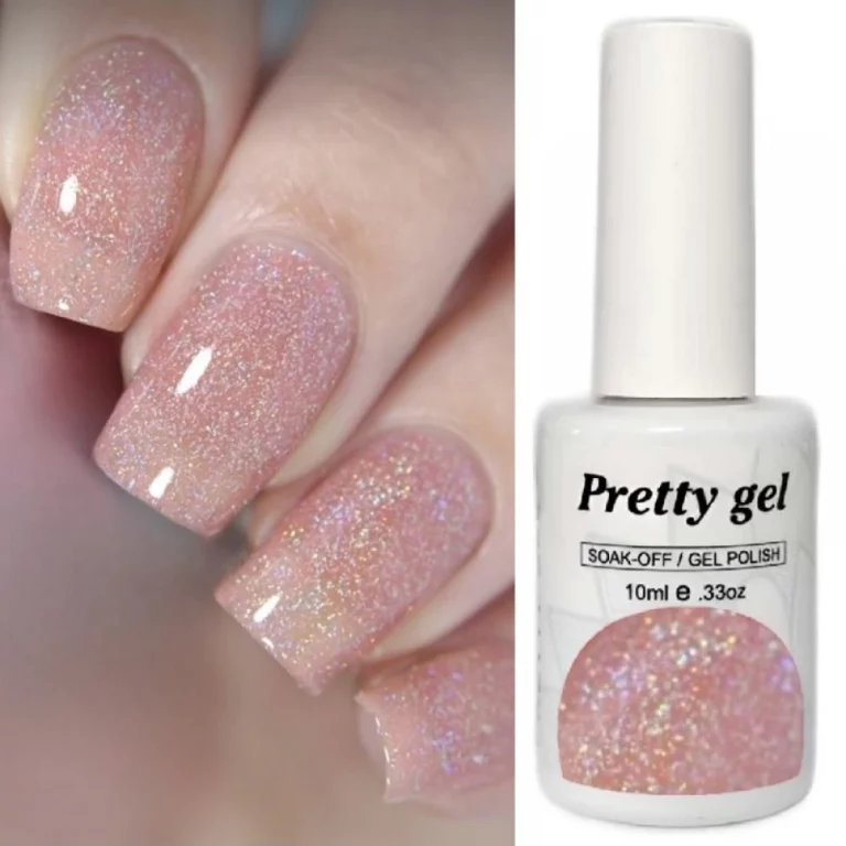 gel-lak-pretty-375-3704-zaharno-rozov-blyasak-rozov-hologramen-brokaten-gel-lak-10-ml