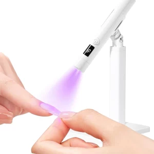 LED лампа за маникюр Fast със стойка UV LED лампа за гел лак с дисплей