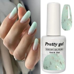 Pretty Gel Cookie 45 Цветна Rubber База с Фини Частици