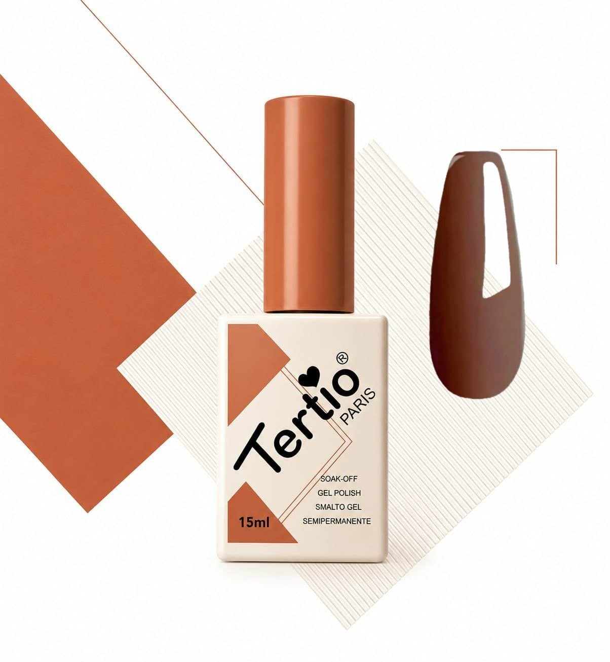 gel-lak-tertio-paris-025-shokoladovo-kafyavo-15ml Гел лак Tertio Paris 025 Шоколадово кафяво 15 мл