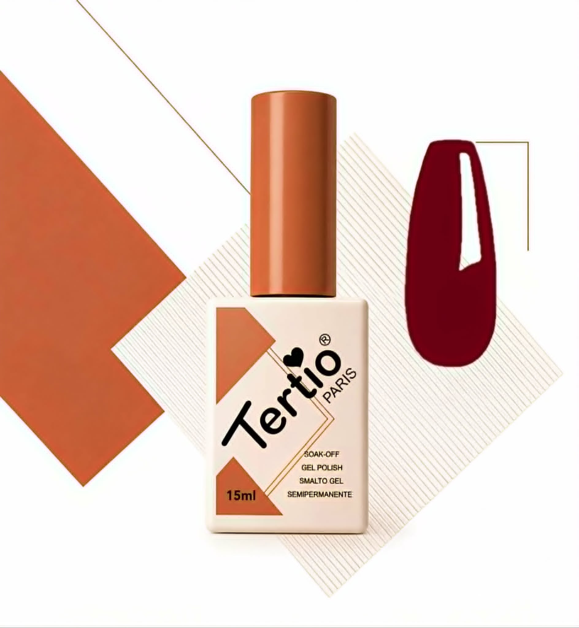 gel-lak-tertio-paris-047-vineno-cherveno-15ml Гел Лак Tertio Paris 047 Винено червено 15 мл