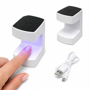 Мини UV/LED Лампа Q8.2 24W за Един Нокът с USB Type-C